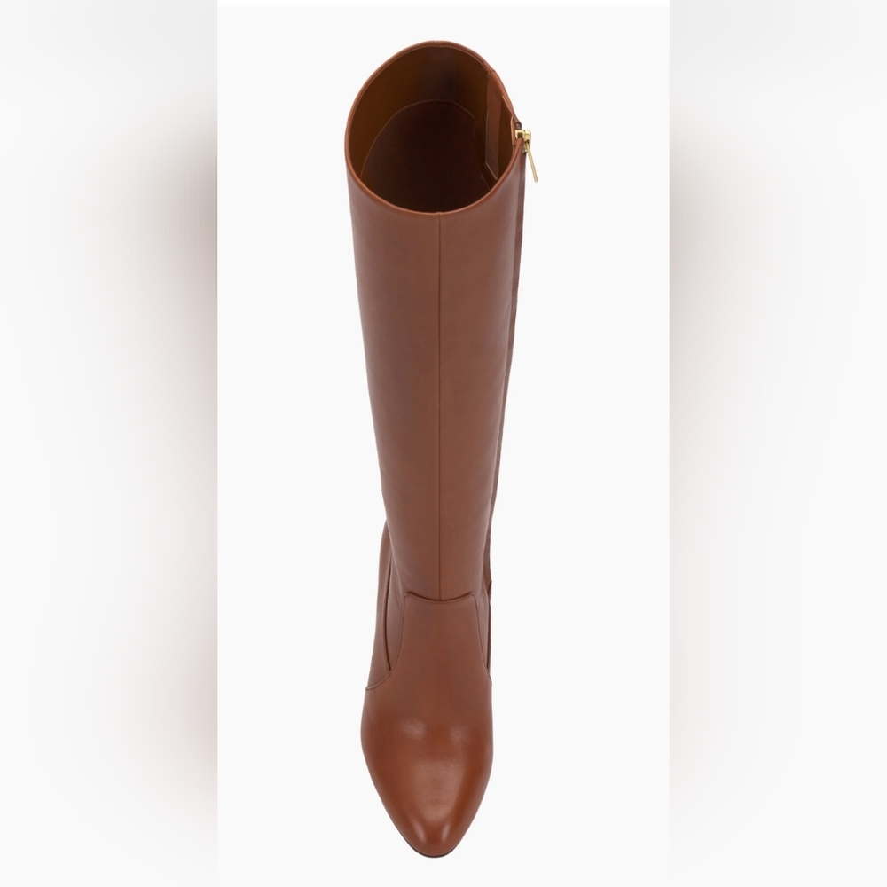 Vince Camuto Brown Wide Calf Knee High Boots NEW